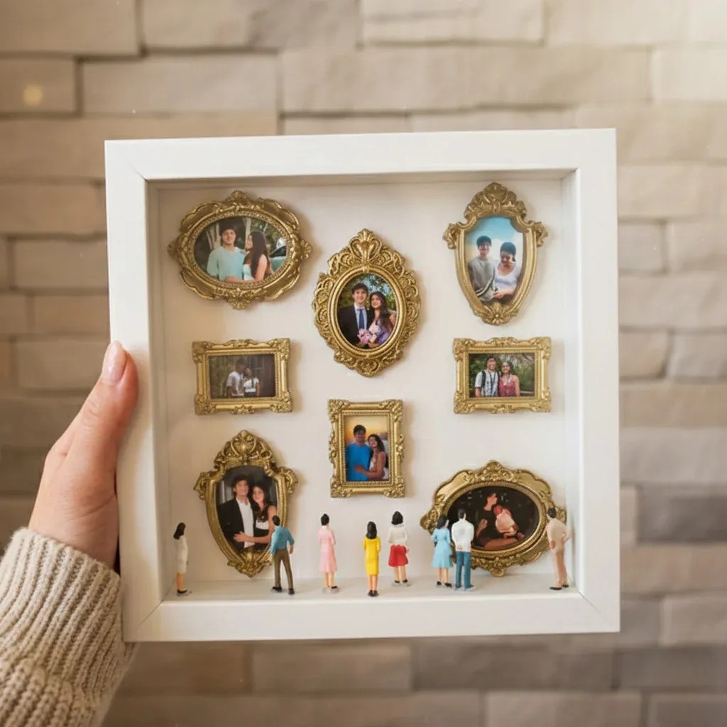 Custom Mini Museum of Us Frame Meaningful Gift For Couples