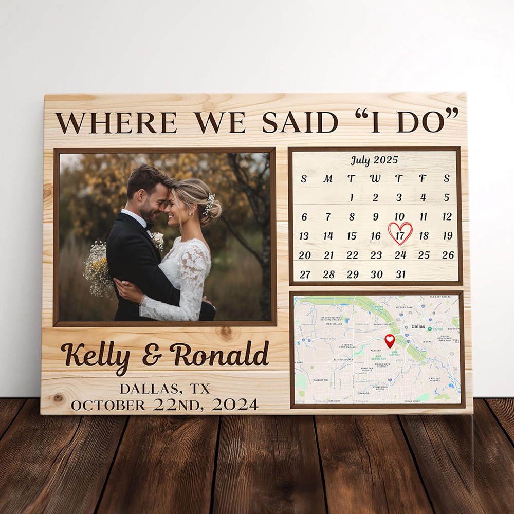 Couple Romantic Wall Art - Personalized Gift for Couples - Valentine's Day Gift Engagement Gift Anniversary Gift Birthday Gift