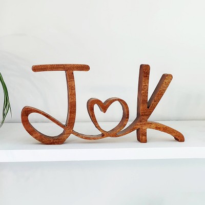 Personalized Couples Initials Love Sign