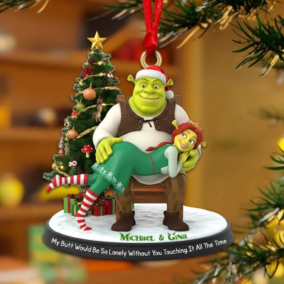 Alien Couple Ornament Personalized Christmas Gifts For Couple