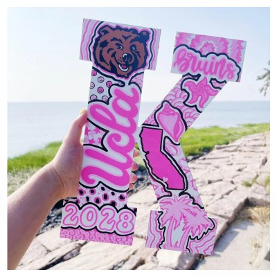 Personalized College Letters Graduation Gift Dorm Decor